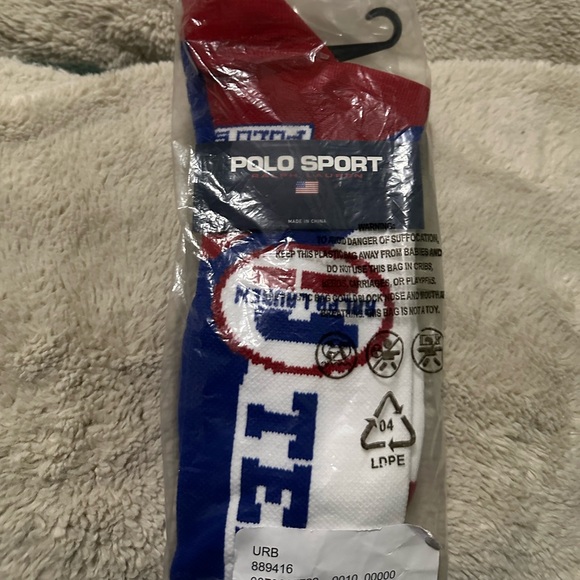 NWT! Polo Ralph Lauren Motocross Kit Crew Sock - Picture 10 of 12